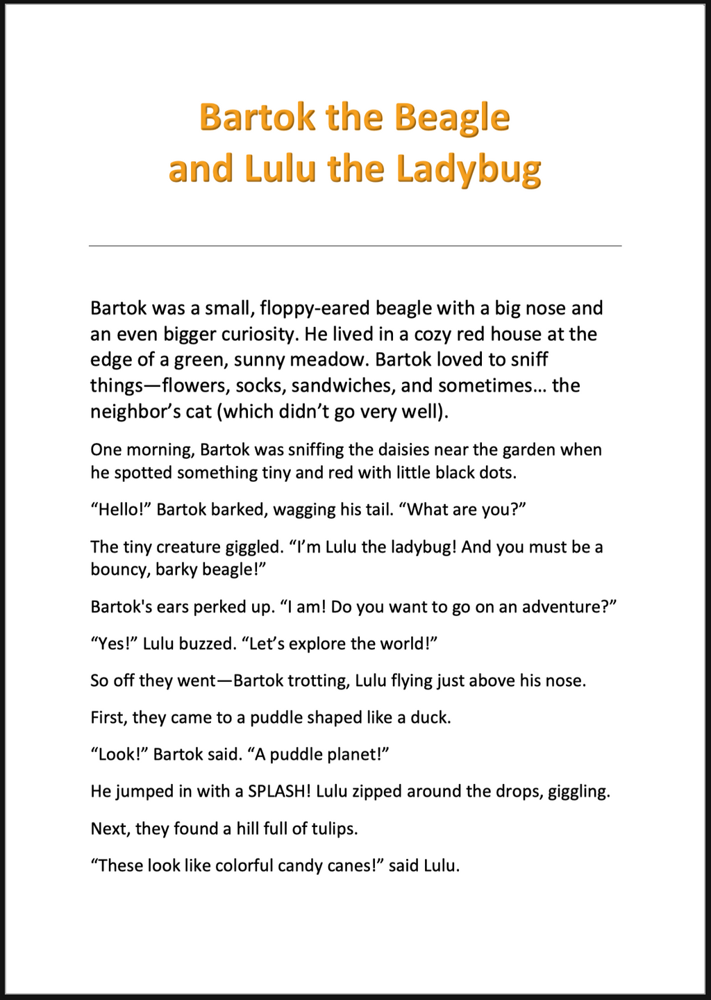 Bartok the Beagle's Big Little Lessons: Big Lessons in Little Stories [Livro em inglês] PDF Download Page and Sound Page and Sound