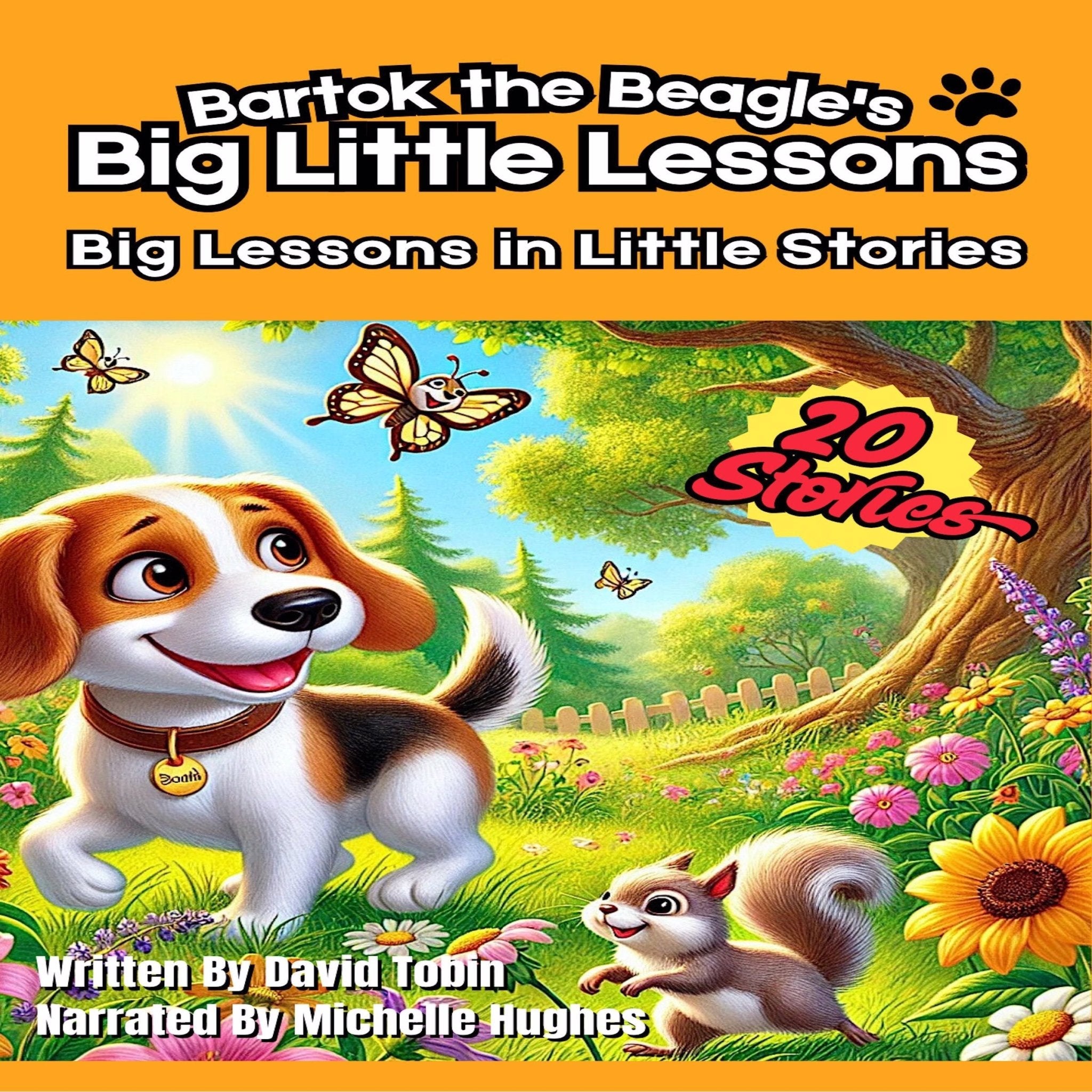 Bartok the Beagle's Big Little Lessons—Big Lessons in Little Stories (Audiobook) m4b Page and Sound Page and Sound