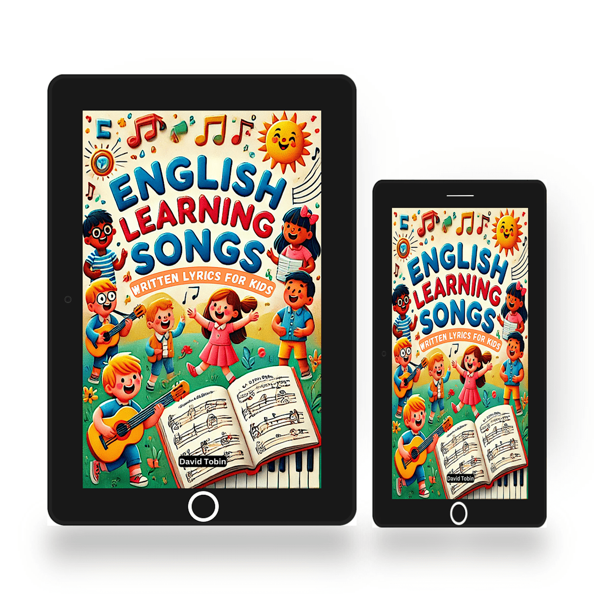 English Learning Songs: Written Lyrics for Kids [Livro em inglês] PDF Download Page and Sound Page and Sound
