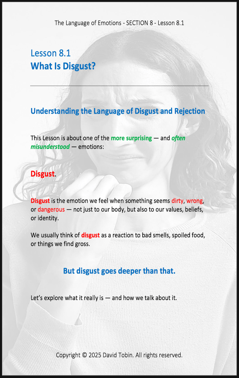 The Language of Emotions: Finding the Right Words for Your Feelings [Livro em inglês] PDF Download Page and Sound Page and Sound
